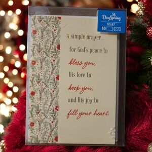 DaySpring 18 Inspirational Christmas Boxed Cards A Simple Prayer For God's Peace